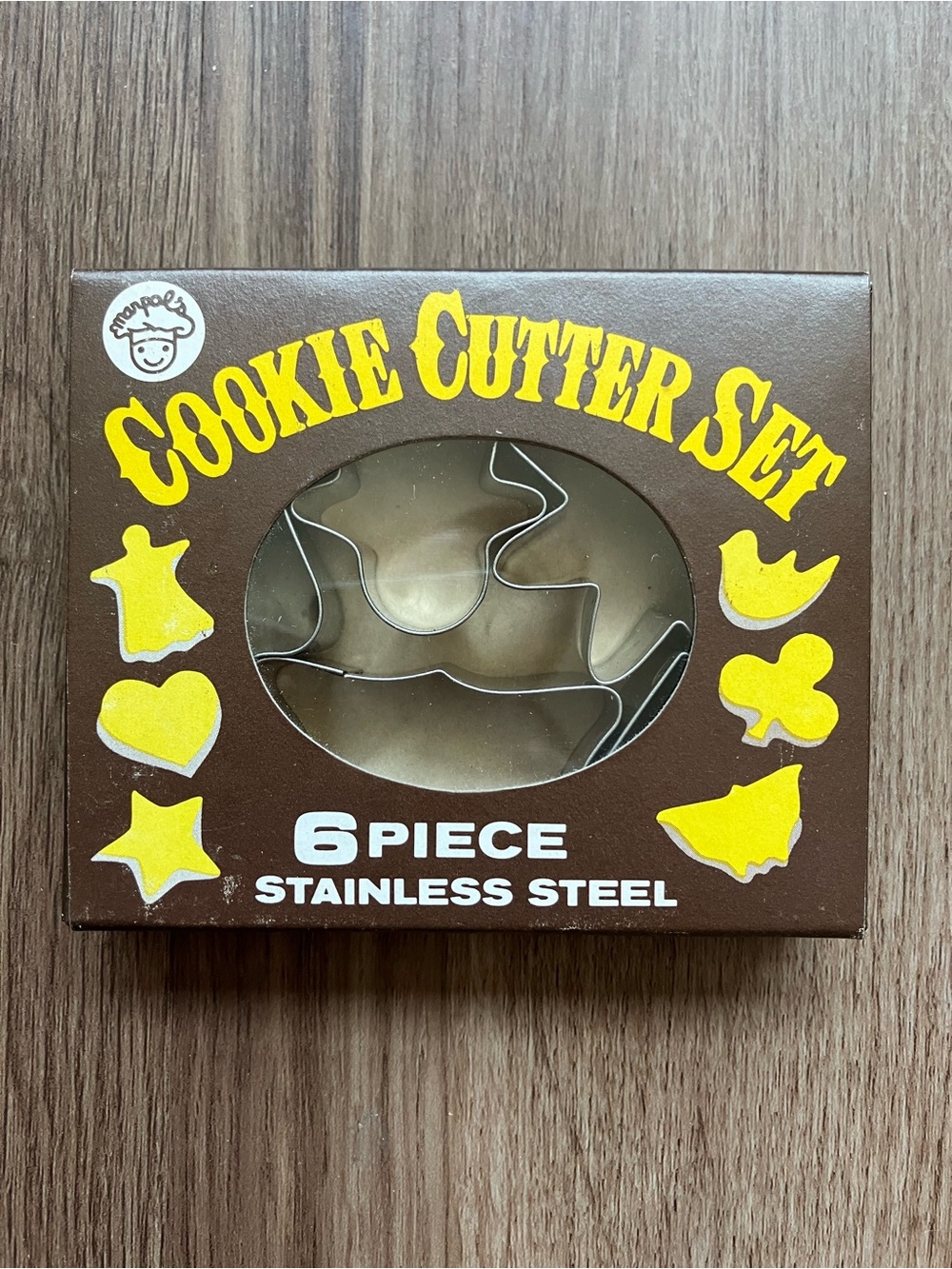 NWOT Marpol Stainless Steel Mini Cookie Cutter Set